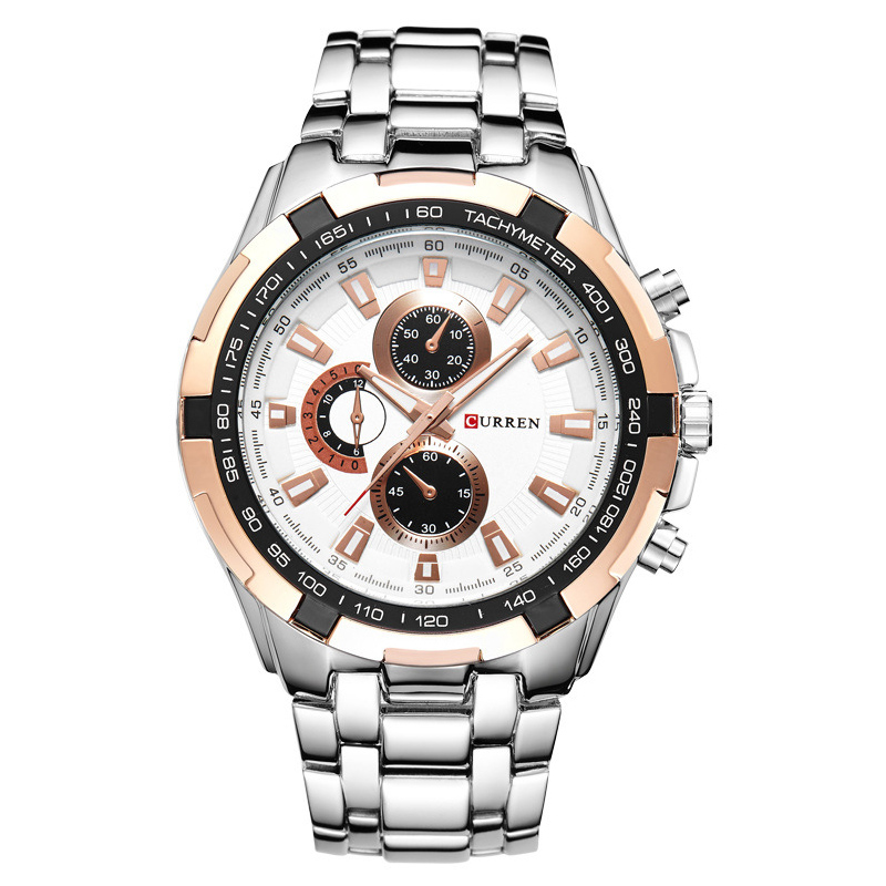 Reloj De Acero Inoxidable Para Hombre.